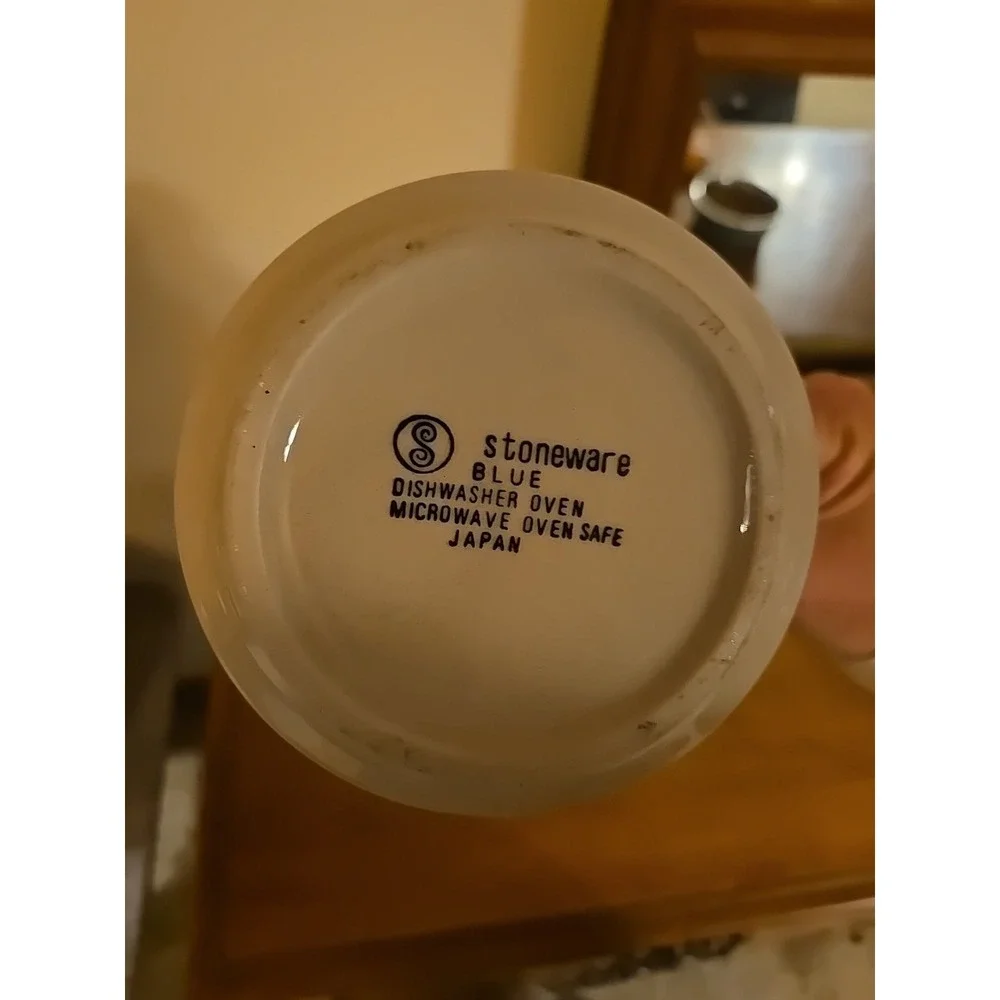 Stoneware Blue vintage ceramic